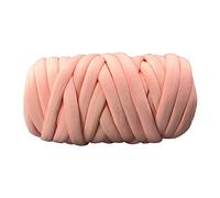 Hilos para Tejer a Mano, 1000g Super Chunky Arm Knitting Yarn Vegan Braid Multicolor(Light Pink)
