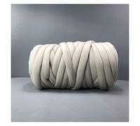 Hilos para Tejer a Mano, Chunky Yarn For Hand and Arm Knitting Crochet 1KG Multicolor(Beige)