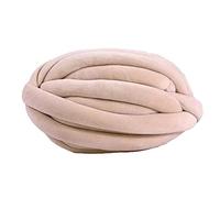 Hilos para Tejer a Mano, Super Chunky Knit Crochet Hand Knitting Yarn Multicolor DIY Blanket Pillow Animal Nest(Beige)