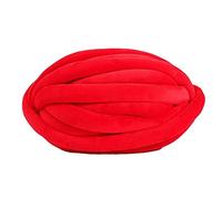 Hilos para Tejer a Mano, Super Chunky Knit Crochet Hand Knitting Yarn Multicolor DIY Blanket Pillow Animal Nest(Big Red)