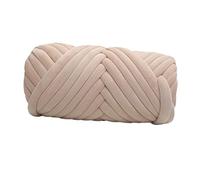 Hilos para Tejer a Mano, Super Chunky Yarn 1KG Multicolor for Knitting and Crochet(Beige)