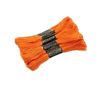 Hilos Punto De Cruz 5/10/20/50 unids/lote mezcla de colores ovillos costura algodón punto cruz hilo bordar Kit herramientas DIY(28,5Pcs)