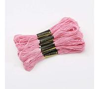 Hilos Punto De Cruz 5 unids/bolsa por barra pequeña, 7, m, gran oferta, hilo de punto cruz Color, suministros y telas costura ropa DIY(Pink)