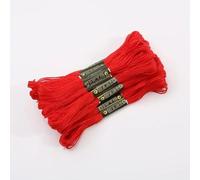 Hilos Punto De Cruz 5 unids/bolsa por barra pequeña, 7, m, gran oferta, hilo de punto cruz Color, suministros y telas costura ropa DIY(Red)