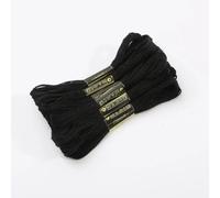 Hilos Punto De Cruz 5 unids/bolsa por barra pequeña, 7, m, gran oferta, hilo de punto cruz Color, suministros y telas costura ropa DIY(Noir)