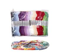 Hilos Punto De Cruz 50/100/150/200/447 Uds. Hilo de punto cruz poliéster for bordar, hilo for manualidades costura for el hogar, 8 metros por madeja, sin colores repetidos(200 Colors No Repeat)