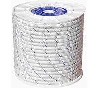 Hilos Y Cuerdas Del Segura 4102120100 - Cuerda trenz. doble 12mm pp bl/az hyc 100 mt