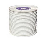 Hilos Y Cuerdas Del Segura 5106080100 - Nylon trenz. mate.t/driza 8 mm 100 mts blanco