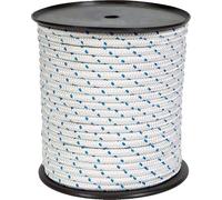 Hilos Y Cuerdas Del Segura 5110080010 - Nylon trenz. bl/brte.t/driza 8 mm 10 mts blanco/azul