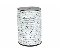 Hilos Y Cuerdas Del Segura 5110100025 - Nylon trenz. bl/brte.t/driza 10 mm 25 mts blanco/azul