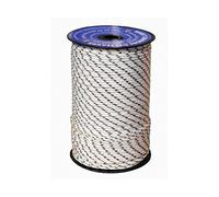 Hilos Y Cuerdas Del Segura 5118050200 - Nylon trenz. bl/brte.t/driza 5 mm 200 mts blanco/marron