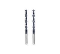 Hilpaty Brocas Helicoidales para Metal Profesional Broca M35 HSS-Co con Recubrimiento AlTiN, Norma DIN 338 (5.5mm x 93mm x 2pcs)