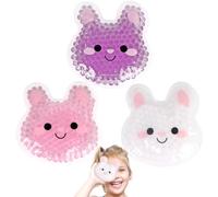Hilph 3 almohadillas de refrigeración de gel para niños, reutilizables, para muelas del juicio, lesiones, picor, hinchazón, etc