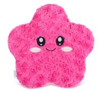 Hilph Almohadilla de calor para microondas para mujeres y niños, forma de nube, relleno natural, estrellas de calor con decoración de rosas, el compañero de calor natural para el hogar y los viajes