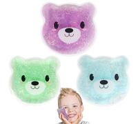 Hilph Almohadillas de refrigeración para niños de gel para niños, reutilizables, paquete de refrigeración para muelas del juicio, lesiones, picazón, hinchazón, golpes, fiebre, compresa fría y