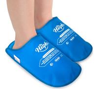 Hilph Bolsa de Hielo para El Pie Fascitis Plantar 2 Paquete, Bolsa de Hielo Pies, Calcetines de Hielo refrigeración, Zapatillas de Hielo Terapia para Quimioterapia, Pies Hinchados - Azul claro