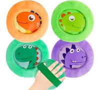 Hilph Coolpack - Almohadillas de refrigeración para niños con funda de tela suave para niños, 4 almohadillas de refrigeración pequeñas no tóxicas para fiebre, golpes, muelas del juicio, contusiones,