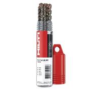 Hilti 2224211 Juego de 6 brocas helicoidal M1 para TE-C SDS Plus (1x5/12, 2x6/17, 1x8/17, 1x10/17, 1x12/17. Accesorios para taladro atornillador)