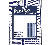 Hilton Head Island Composition Notebook - College Ruled, 200 Pages: Modern Back-to-School Notebook for Teens, Teachers and HHI Fans