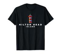 Hilton Head Island Lighthouse SC - Recuerdo de Vacaciones Camiseta