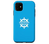 Hilton Head Island South Carolina Ship Wheel Carcasa para iPhone 11