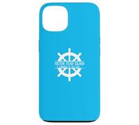 Hilton Head Island South Carolina Ship Wheel Carcasa para iPhone 13