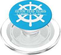 Hilton Head Island South Carolina Ship Wheel PopSockets PopGrip para MagSafe