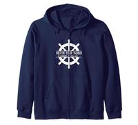 Hilton Head Island South Carolina Ship Wheel Sudadera con Capucha