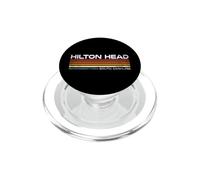 Hilton Head South Carolina Retro Rayas Vintage Coastal PopSockets PopGrip para MagSafe