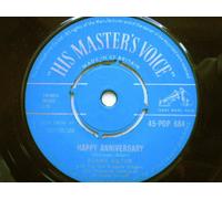 Hilton, Ronnie - Hilton, Ronnie Happy Anniversary 7" HMV POP684 EX 1959