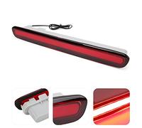 Hilux, Luz Trasera de Alto Nivel, 3ª Lámpara de Freno, Luz Roja Brillante 81570-0K100, Repuesto para Hilux Revo 2015-2017, Lente Roja (Rojo)