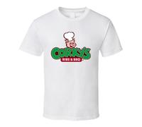 HILVSZXA Corky's Ribs and BBQ Best Southern Restaurants Fan T Shirt Black 3XL
