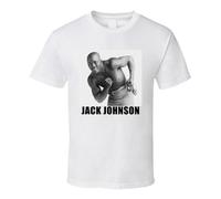HILVSZXA Jack Johnson Boxing T Shirt Black XXL