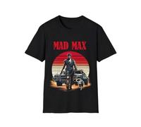 HILVSZXA Mad MAX T-Shirt - Unleash Your Inner Road Warrior Black S