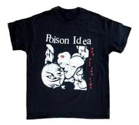 HILVSZXA Poison Idea - War All The Time Unisex Cotton All Size t-Shirt Black S