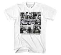 HILVSZXA The Breakfast Club Collage White Adult T-Shirt Black 3XL