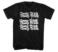 HILVSZXA Trick Stacked Logo Black Adult T-Shirt Black 3XL