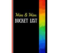 Him and Him Bucket List: The Couples Adventure Journal for Gay, MLM & Men-Loving-Men Couples | Memory Book with Photo Pages | Perfect Anniversary or Wedding Gift | 6" x 9", 110 Pages