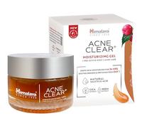 Himalaya Acne Clear+ Gel hidratante, 50ml - Ácido salicílico, CICA y neem - Hidratación 24 h, alivia el enrojecimiento - Combate los 5 signos del acné - 97% de origen natural - No comedogénico