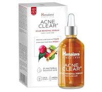 Himalaya Acne Clear+ Scar Removal Serum - Ácido salicílico natural, CICA y neem - Unifica el tono y reduce los poros - Combate los 5 signos del acné, 30ml