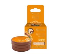 Himalaya Ayurveda Secrets Ultra Rich Lip Butter Jar para labios secos y agrietados - Bálsamo con Centella Asiática y mantecas de Sal, Kokum y Ghee - Reparación labial intensiva