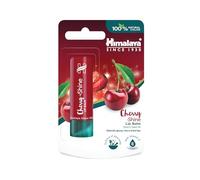 Himalaya Bálsamo labial Cherry Shine con aceite de semilla de cereza y vitamina E | Acabado brillante natural | Nutre, hidrata y protege los labios, 4.5g