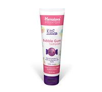 Himalaya Botanique Kids Toothpaste | Bubble Gum Flavor | Reduces Plaque and Makes Teeth Stronger | Increases Teeth-Gum Grip | Fluoride free, vegan & gluten free- 80g