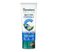 Himalaya Brightening Vitamin C Blueberry Face Wash | Limpiador facial iluminador | Elimina la piel apagada | 100ml