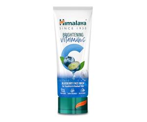 Himalaya Brightening Vitamin C Blueberry Face Wash | Limpiador facial iluminador | Elimina la piel apagada | 100ml
