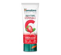 Himalaya Brightening Vitamin C Strawberry Face Wash | Limpiador facial iluminador | Elimina la piel apagada | 100ml