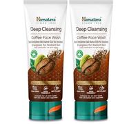 Himalaya Deep Cleansing Coffee Face Wash, Rico en polifenoles para el cuidado diario | Aspecto fresco y sin grasa | Ayuda a mejorar la textura de la piel, 100ml (Paquete de 2)