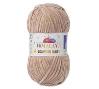 Himalaya Dolphin Baby Super Gruesa - 1 Ovillo/Madeja, 100 g/3.5 oz, 120 m/132 yardas - Manta, Terciopelo, Tejido, Amigurumi, Lana para Bebé 80317
