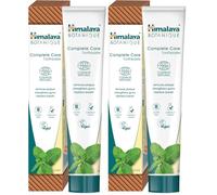 Himalaya Ecocert Cosmos Natural certificación Pasta de dientes a base de hierbas Himalaya Botanique Complete Care con Activos Orgánicos, sabor a menta, combate la placa, refresca el aliento, 75 ml
