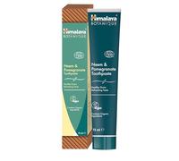 Himalaya Ecocert Cosmos Natural Certified Himalaya Botanique Neem & Pomegranate Toothpaste con Activos Orgánicos, combate la placa, aclara los dientes, sin flúor, sin SLS, sin crueldad, 75 ml